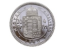 1880-as ezüst 4 forint / 10 frank hivatalos pénzverdei utánveret