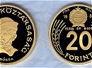 1983-as arany 20 forint  hivatalos pnzverdei fantaziaveret