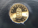 2012-es arany 1 forint  hivatalos pnzverdei fantaziaveret