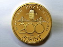 2014-es arany piefort 200 forint  hivatalos pénzverdei fantaziaveret