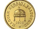 1906-os arany 1 fillr hivatalos pnzverdei fantziaveret