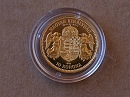 1895-ös arany 10 korona hivatalos pénzverdei utánveret