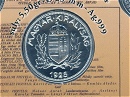 1926-os ezüst 1 pengő hivatalos pénzverdei utánveret